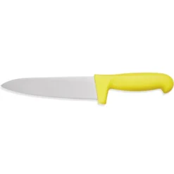 Couteau de cuisine Couteau de chef HACCP en Acier inoxydable/Plastique jaune - Was Germany