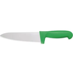Couteau de cuisine Couteau de chef HACCP en Acier inoxydable/Plastique vert - Was Germany