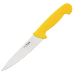 Couteau de Cuisinier Professionnel Jaune 160 mm - Hygiplas