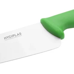 Couteau de Cuisinier Vert Professionnel 255mm - Hygiplas