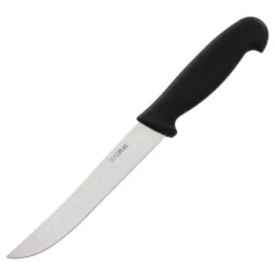 Couteau d'Office Professionnel Alvéolé Noir 125 mm - Hygiplas