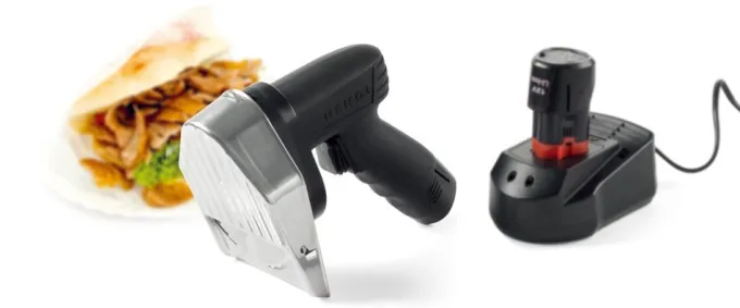 Couteau kebab électrique sans fil Kitchen Line 230V/80W - Hendi