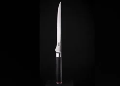Couteau à Poisson pour Filet de Sole avec Saya et Boîte en Bambou Lame 200 mm - Kotai