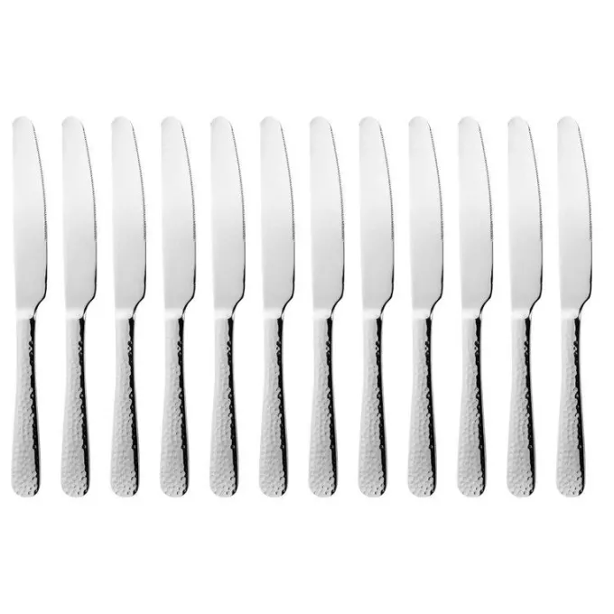Couteaux de Table pour Restaurant Inox 235 mm Lot de 12 Olympia Tivoli