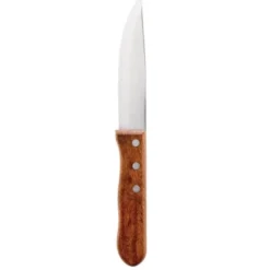 Couteaux à steak manche bois - Lot de 12 pièces - Jumbo