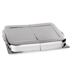 Couvercle a charnière GN en Acier au nickel-chrome H 60 mm - Was Germany