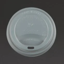 Couvercle Compostable pour Gobelets 34 cl et 45,5 cl Lot de 1000 - Vegware