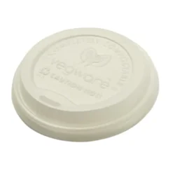 Couvercle Compostable pour Gobelets 34 cl et 45,5 cl Lot de 1000 - Vegware