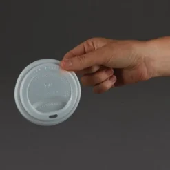 Couvercle Compostable pour Gobelets 34 cl et 45,5 cl Lot de 1000 - Vegware