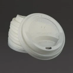 Couvercle Compostable pour Gobelets 34 cl et 45,5 cl Lot de 1000 - Vegware