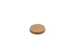 Couvercle en carton kraft à 3 fermetures pour gobelet 180 / 210 ml - 1000 unités - Betik