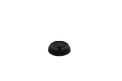 Couvercle en PS noir pour gobelet 90 ml - 1000 unités - Betik