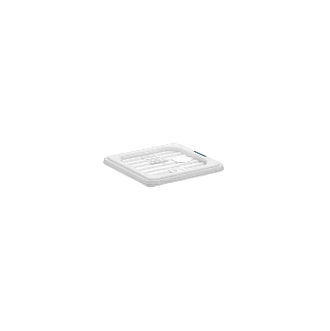 Couvercle Gastronome en polypropylène 1/6 - 533x328x11mm - Matériel CHR Pro
