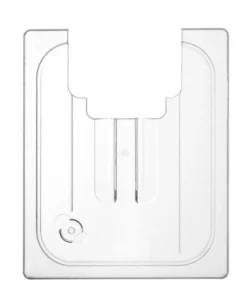 Couvercle Gastronorme encoche pour thermoplongeur 222997 GN 1/2 Transparent 265x325 mm - Hendi
