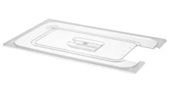 Couvercle Gastronorme encoche pour thermoplongeur 222997 GN 1/1 Transparent - Hendi