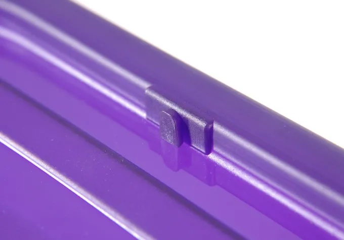 Couvercle Gastronorme violet GN 1/4 Violet 265x162 mm - Hendi
