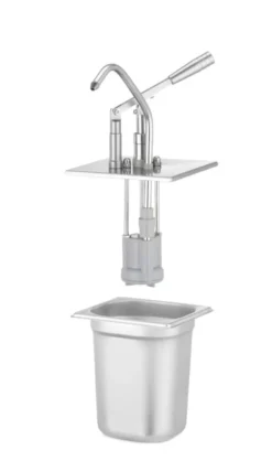 Couvercle Inox avec Distributeur pour Bacs GN 1/6 276x165mm - Hendi