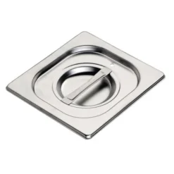 Couvercle pour Bac Gastro Inox GN 1/6 avec Joint Silicone - Gastro M