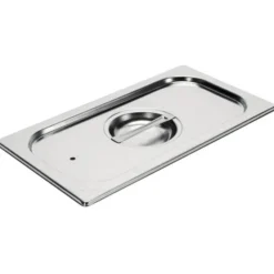 Couvercle pour Bac Gastro Inox GN 1/3 avec Joint Silicone - Gastro M