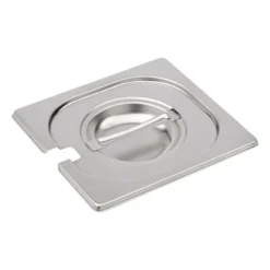 Couvercle pour Bac Inox avec Encoche GN 1/6 - Gastro M