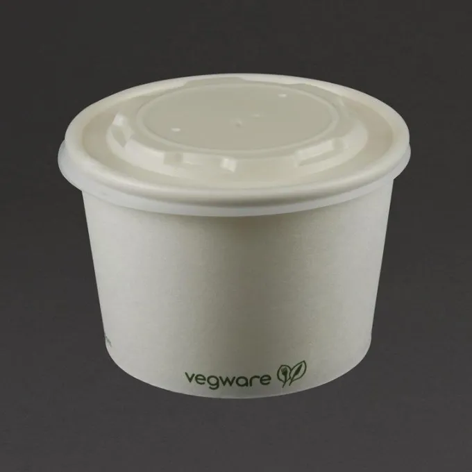 Couvercle Pour Bol à soupe GF046 et GF047 - Lot de 500 - Vegware