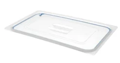 Couvercles pour bacs GN en polypropylène avec fermeture hermétique GN 1/1 Transparent 530x325 mm - Hendi