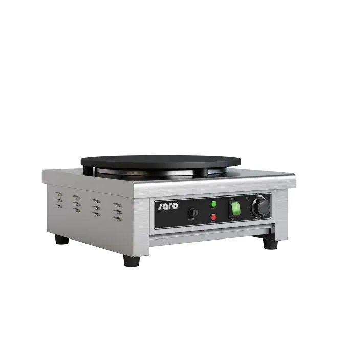 Crêpière Electrique 1 Plaque en Fonte Adhésive 400 mm - L2G