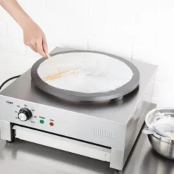Crêpière Professionnelle en Fonte Antiadhésive Ø 400 mm - Buffalo