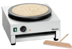 Crêpière Professionnelle Électrique - Ø40cm - Bartscher