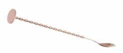 Cuillère à Cocktail avec Pilon Bar up Cuivre 280x35mm - Hendi