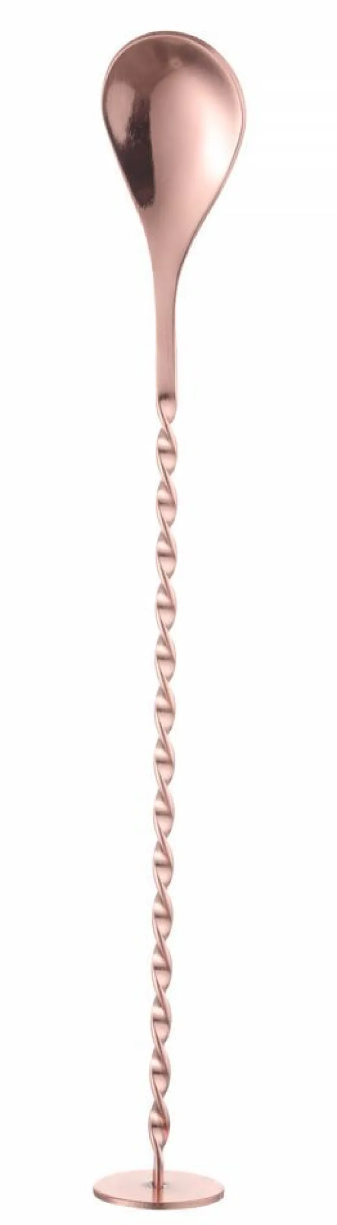 Cuillère à Cocktail avec Pilon Bar up Cuivre 280x35mm - Hendi