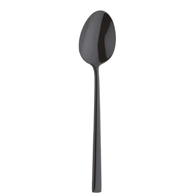 Cuillère à Dessert METROPOLE Noire - Lot de 12 - Amefa