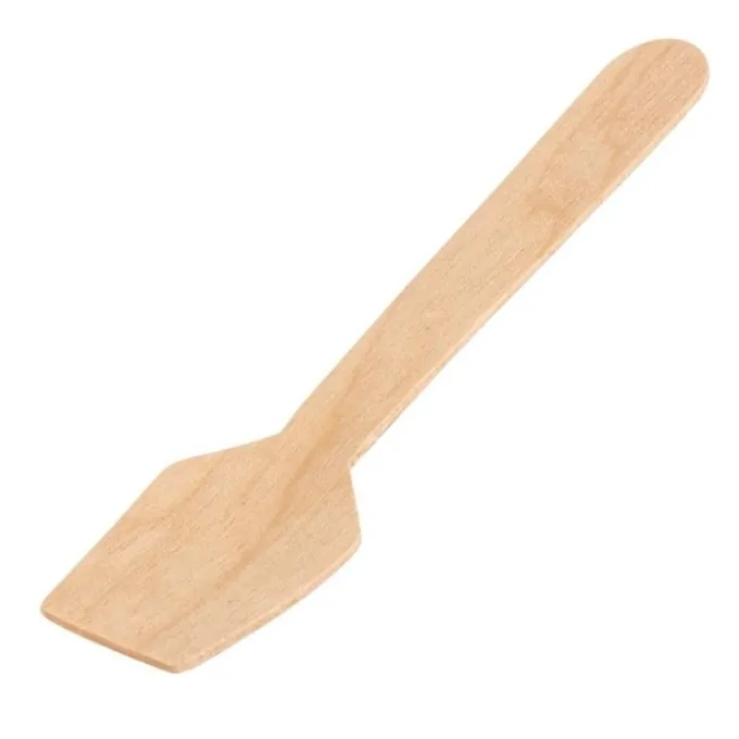 Cuillère à Glace en Bois 96 mm Lot de 100 - Fiesta