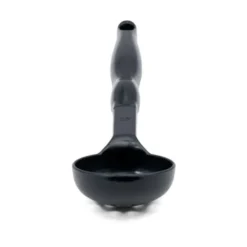 Cuillère Spoodle Ronde Perforée Noire en Nylon 88 ml - Pujadas