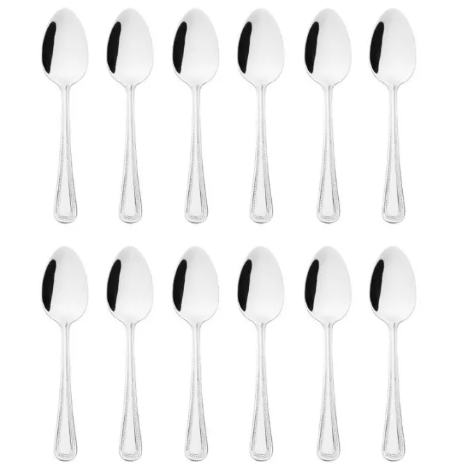 Cuillère à thé 137 mm Bead Lot de 12 Olympia