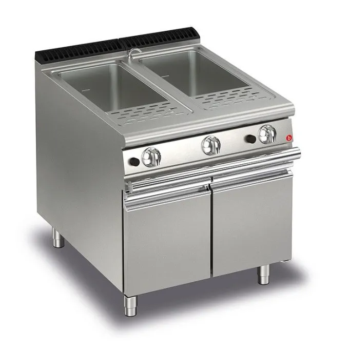 Cuiseur à Pâtes à Gaz - 2 x 26 L - P 700 - 26 kW - Baron