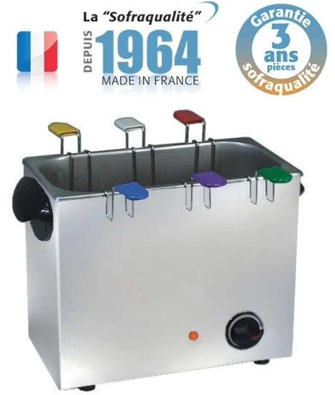Cuiseur à Œufs en Inox - 6 Œufs - Sofraca