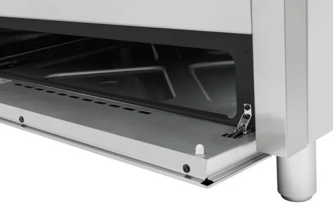 Cuisinière à gaz 5 Feux et Four Multifonction - Bartscher