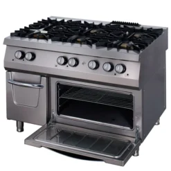 Cuisinière Premium Gaz - 6 Brûleurs - Four - Prof. 90 cm - Réf 8502 - Maxima