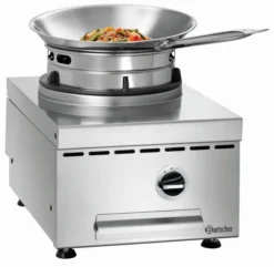 Cuisinière wok à gaz de table - 1 brûleur 11.5 kw - Bartscher