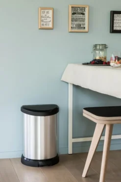 DECOBIN Poubelle à pédale 15L - Veba
