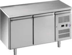 DESSERTE REFRIGEREE INOX AVEC ROULETTES -2/+8°C GAZ R600A - L2G
