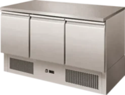 DESSERTE REFRIGEREE INOX CENTRALE +2/+8°C - S903S/STOP