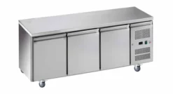 DESSERTE REFRIGEREE INOX CENTRALE -18/-22°C