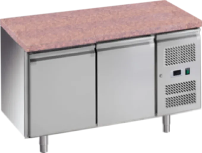 DESSERTE REFRIGEREE INOX CENTRALE -2/+8°C GAZR600A