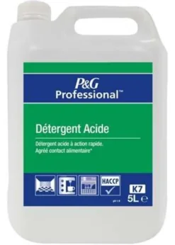 Detregent Détartrant acide action rapide - Lot de 3 Colis de 2 Bidons de 5L - Procter & Gamble France