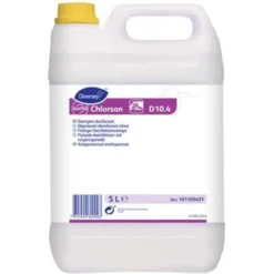 Dégraissant Désinfectant Chlore Sols et Surfaces - Lot de 4 Colis de 2 Bidons de 5L - Diversey