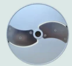 Disque Eminceur E2 - 2 mm pour Coupe-légumes - en acier inoxydable et aluminium - Support inclus - SKYMSEN