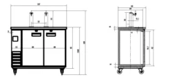 Distributeur de Bière - Fût à Tirage Direct Double - Série G - Polar