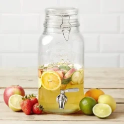 Distributeur de Boisson Professionnel Rétro Fermeture Métallique 3,6 L - Olympia